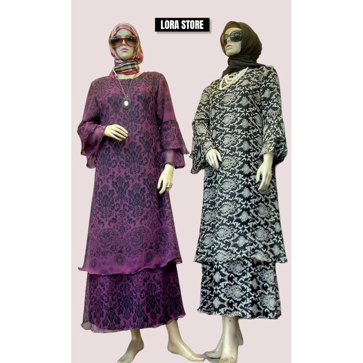 LORA FASHION - GAMIS NAYTA - GAMIS MUSLIMAH/GAMIS WANITA/GAMIS LEBARAN/GAMIS PESTA/WISUDA