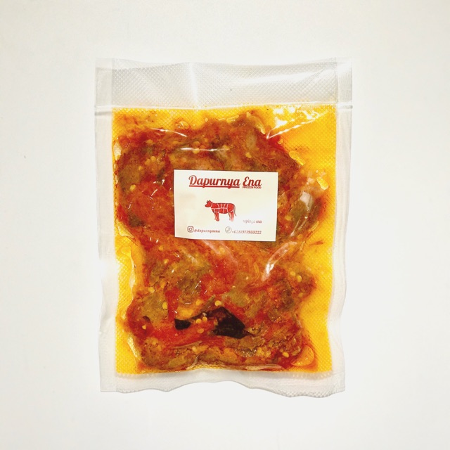 

Dendeng balado daging sapi asli