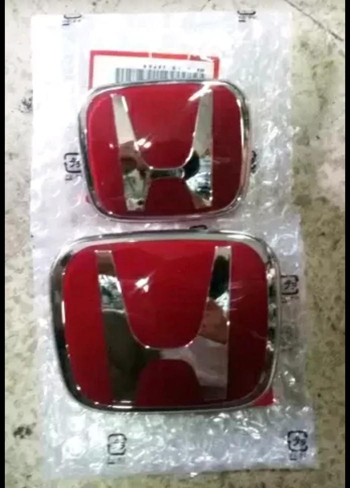 Logo Honda Merah Original Jazz Rs 2014-2018