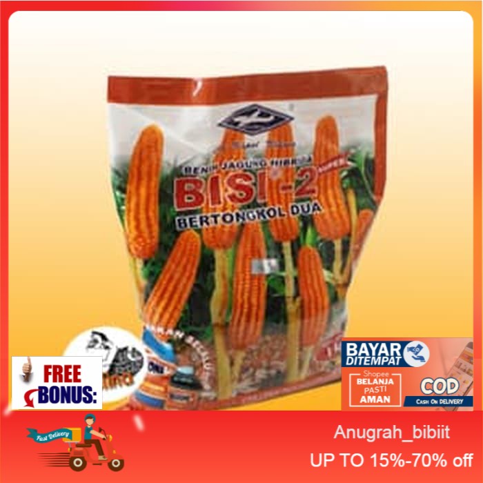 BENIH BIBIT BIJI BUAH JAGUNG UNGGUL BISI- 2