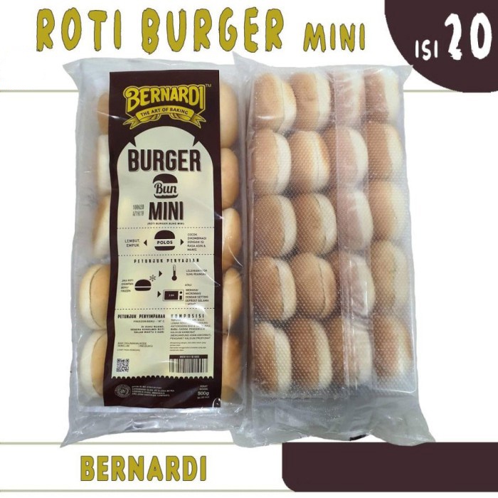 

RK12 Bernardi Roti Burger Mini isi 20