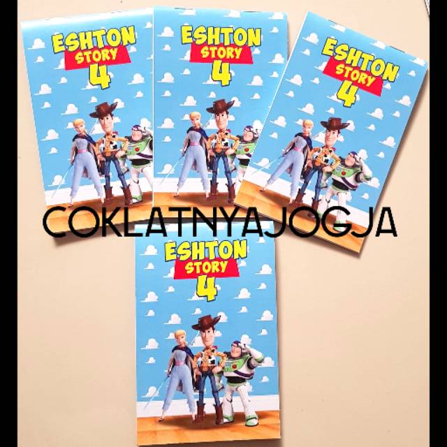 

(PO 13hr kerja, MIN 20) Birthday Souvenir Memo Mini Steples Tema Toy Story