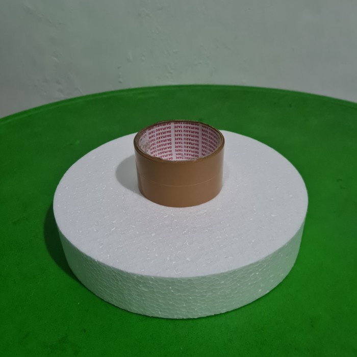 

Senikertas- D24X5Cm Gabus Styrofoam Bulat Dummy Cake -Kertas-Seni.