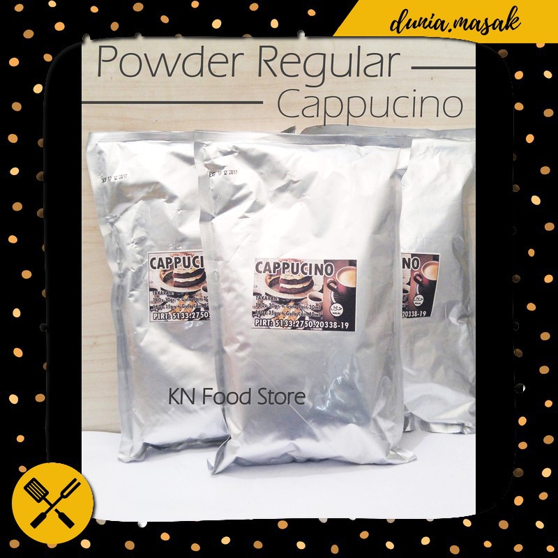 Bubuk Cappucino Cincau - Bubuk Cappucino Cincau Curah - Cappucino Powder Unik Murah Berkualitas