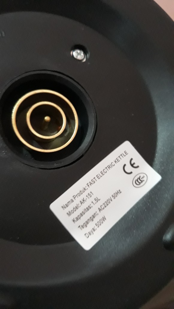 Teko Listrik Teko Elektrik Ak-151 Teko 1.5l Teko Hotel Pemanas Air Listrik Kettle Stainless