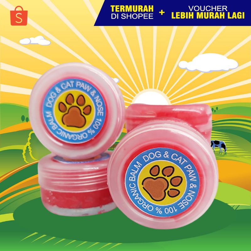 PAW &amp; NOSE BALM - Pelembab Kucing Anjing untuk Tapak Kaki Paw Elbow Kucing Anjing