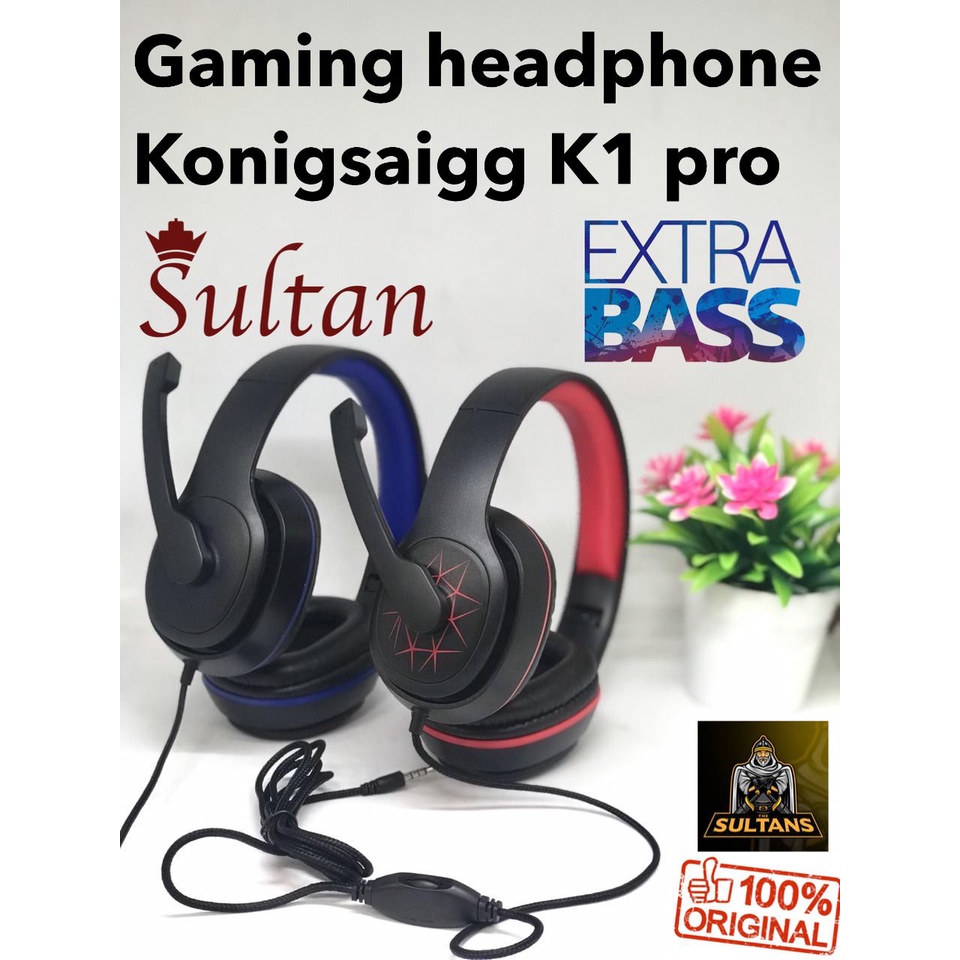 HEADSET | HEADPHONE | HANDSFREE | EARPHONE GAMING k1pro G2 / G3