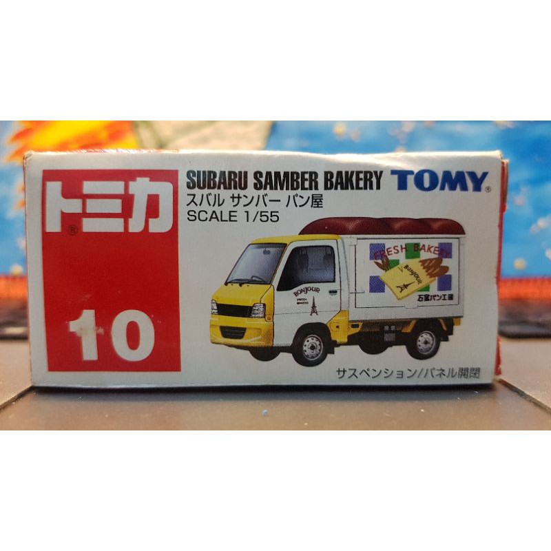 Tomica Subaru Samber Bakery (10) - Tomy Biru