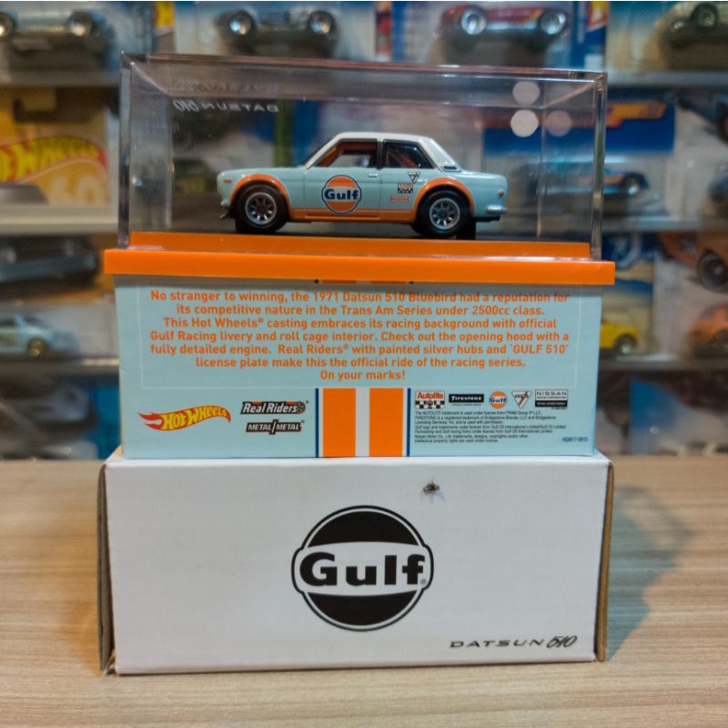 HOT WHEELS DATSUN 510 GULF - RLC