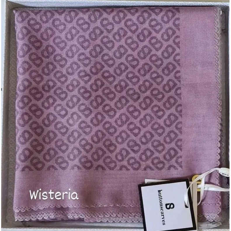 Preloved Buttonscarves Tapis Wisteria