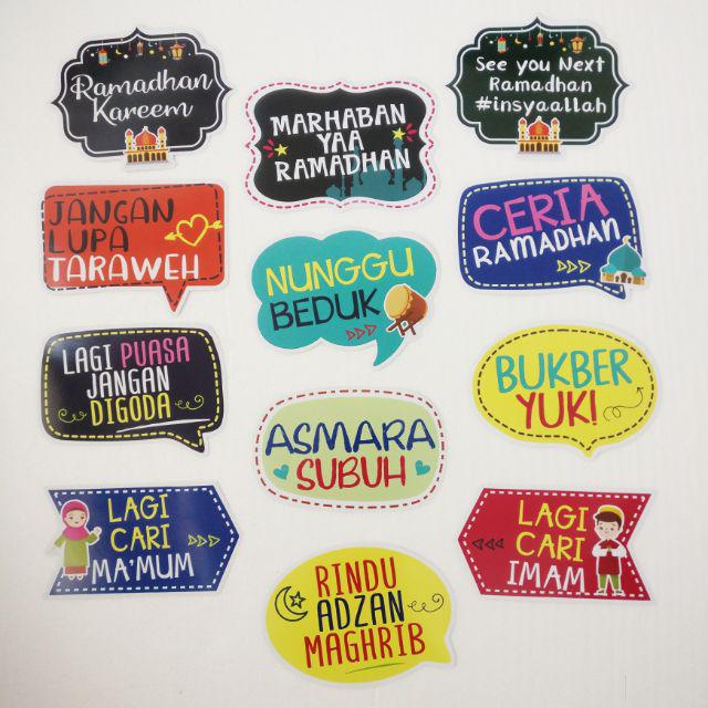 Lebaran 3 Macam Fun Props Photobooth Perlengkapan Aksesoris Foto Photo Booth Shopee Indonesia