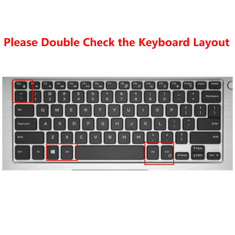 Pelindung Keyboard Bahan Silikon Untuk Dell Vostro 14 3000 3478 5459 5468