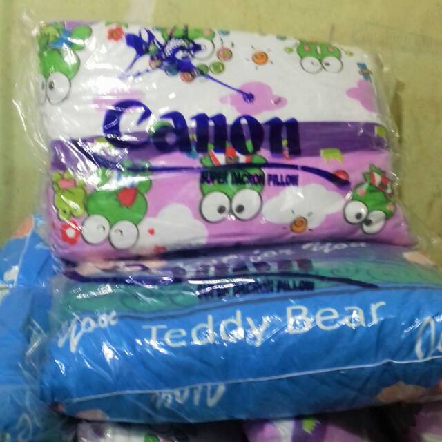 Bantal kepala  Canon Dacron pilow karakter