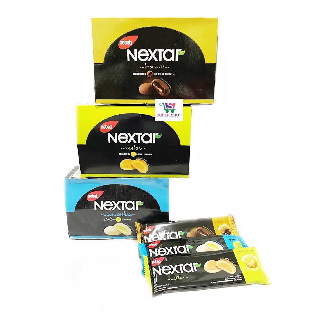 

NEXTAR Nabati Nastar / Choco Brownies / Strawberry PACK (isi 10 pcs)