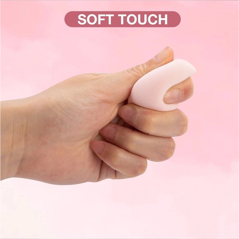 [1Piece Random Color Gradient Marble Makeup Sponge Blender] [Latex-Free Foundation Blending Sponge] [Cosmetic Puff For Applying Powder,Cream,Liquid]