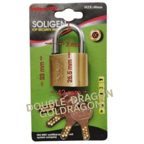Sale Gembok Soligen Per 40 Mm Pendek Kuningan Computer Key VQgZBgtL3qWQQ