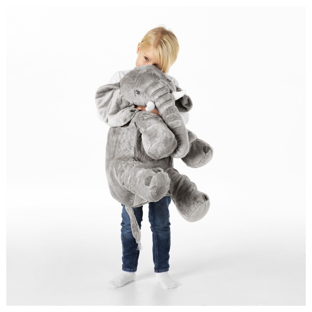 Boneka cute soft gajah elephant couple animal baby kids kado bantal souvernir