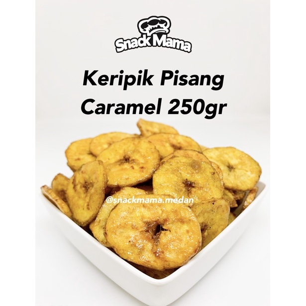 [250GR] KERIPIK PISANG CARAMEL / PISANG KARAMEL | SNACKMAMA