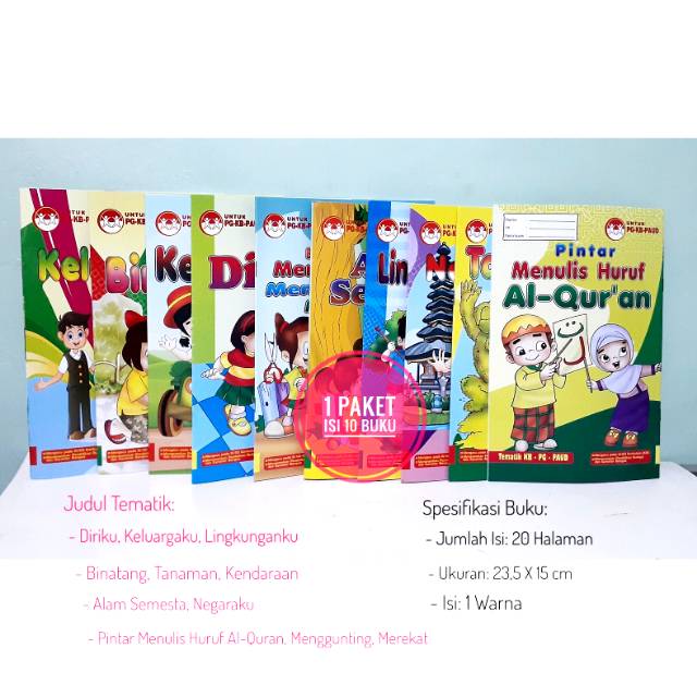 BUKU PAUD TEMATIK TK A - TK B