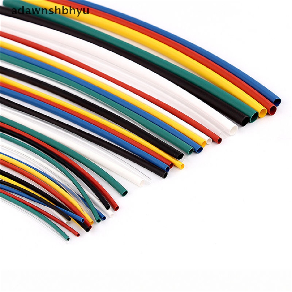 Adawnshbhyu 8ukuran 70pcs Assortment 2:1 Heat Shrink Tubing Tube Sleeving Wrap Wire Cable Kit