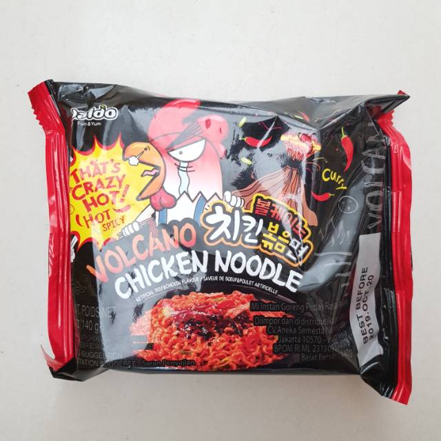 

Volcano chicken noodle