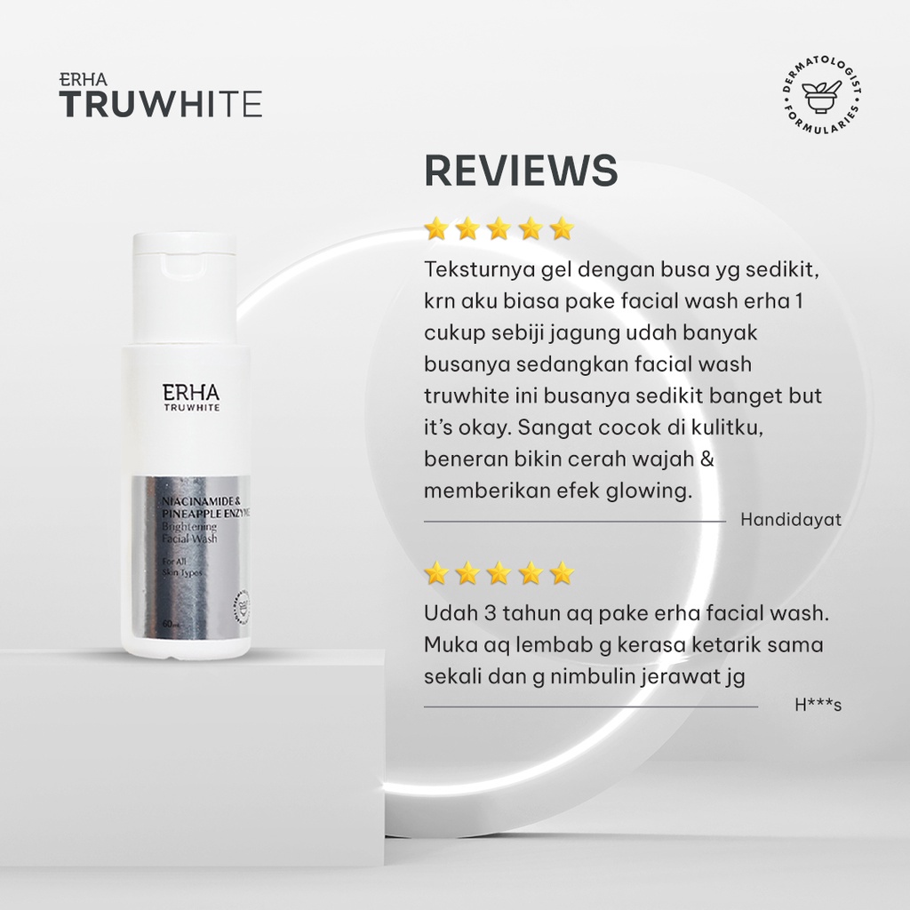 Hampers ERHA Truwhite Brightening Care Package - Rangkaian Skincare Pencerahan Kulit Wajah-1