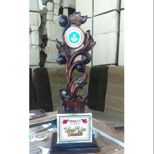 Plakat kayu jati