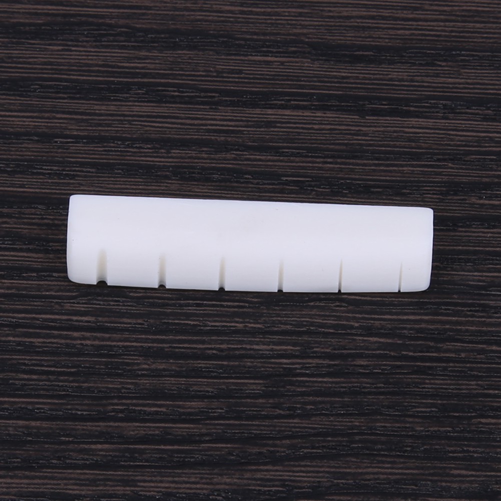 MOJITO Chinatera Buffalo Bone Guitar Bridge Nut Saddle for 6 String Classical Guitar White