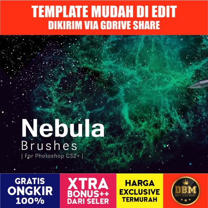 Nebula - Photoshop Brushes