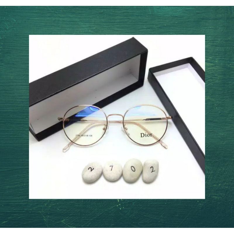 FRAME KACAMATA PRIA/WANITA D-2702 ANTI RADIASI/PLUS/MINUS/BLUERAY/PHOTOCROMIC/PROGRESIF