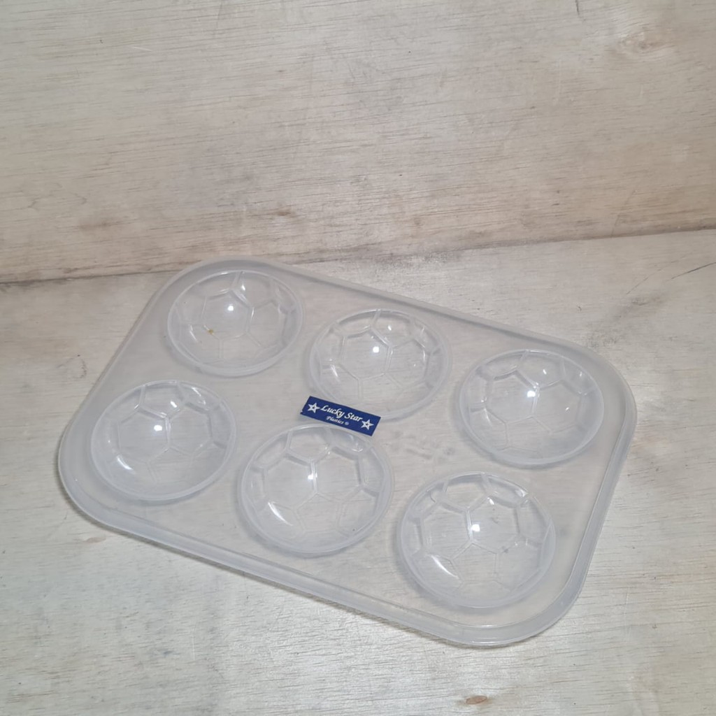 Cetakan Puding Jelly Bola Plastik Lucky Star 1060