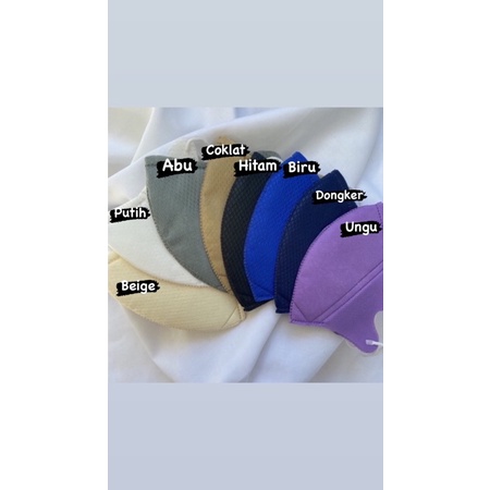 Masker duckbill kain 3ply bisa dicuci