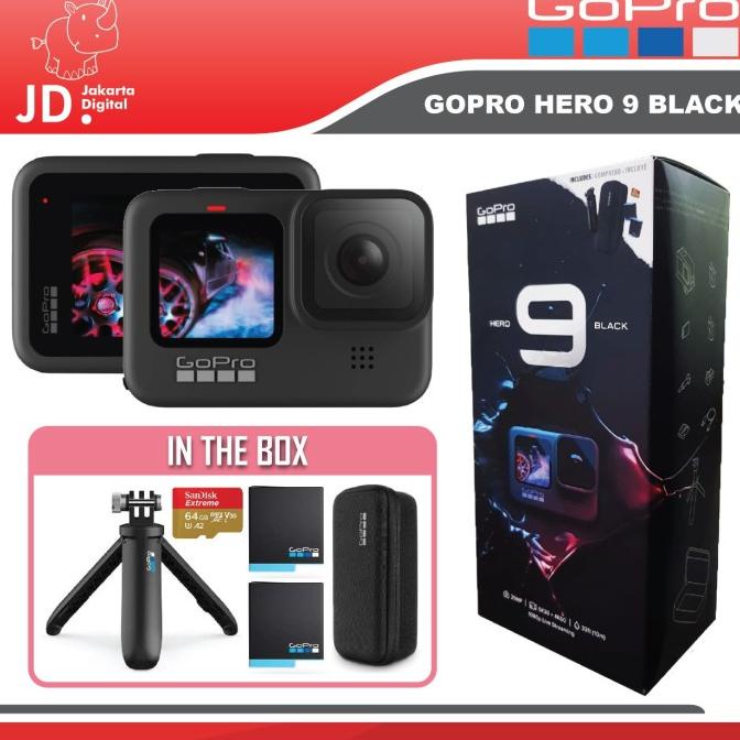 GoPro Hero 9 Black SPECIAL BUNDLE Action Camera Go Pro Hero 9 Black