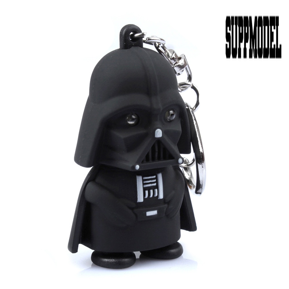 Suppmodel Gantungan Kunci Star Wars Darth Vader Dengan Lampu LED + Suara