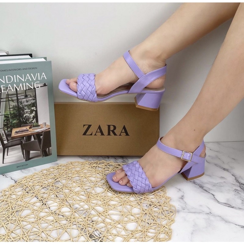 Heels 92822 sepatu sendal wanita import realpict