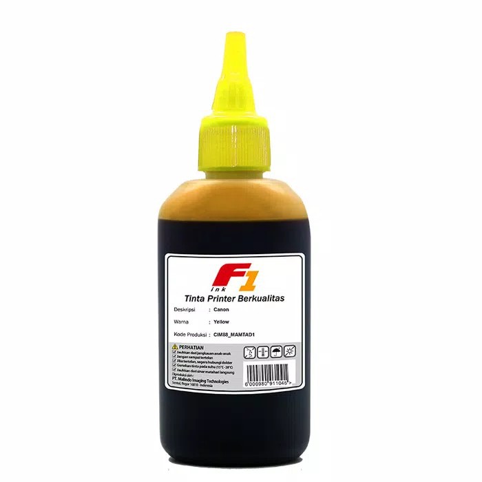 Tinta Printer Canon Yellow 100ml