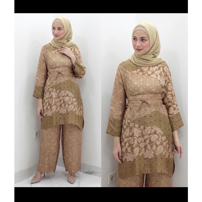 Obi tunik set sarah the label kode 9