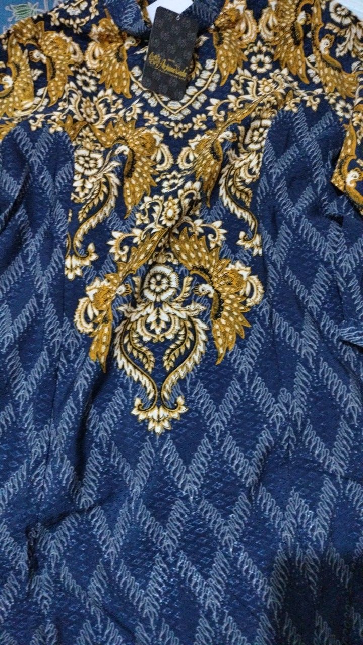 Arjunaweda Dress Wanita Batik Gurda Free Masker