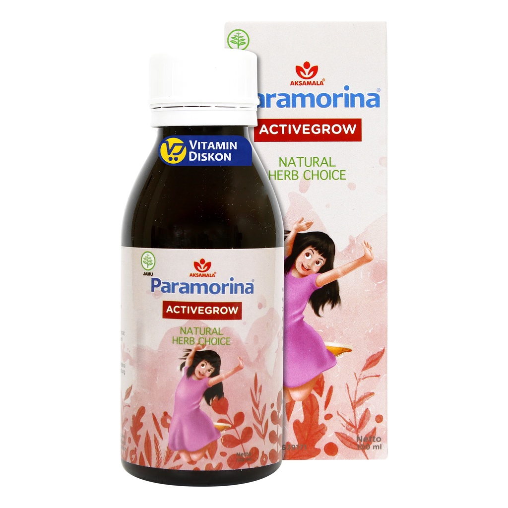 PARAMORINA ACTIVEGROW MADU ANAK SOLUSI TERLAMBAT JALAN DAN TB NAIK - 100ML