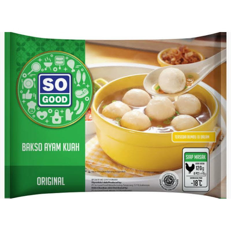 Jual So Good Bakso Instan Ayam 180gr Shopee Indonesia