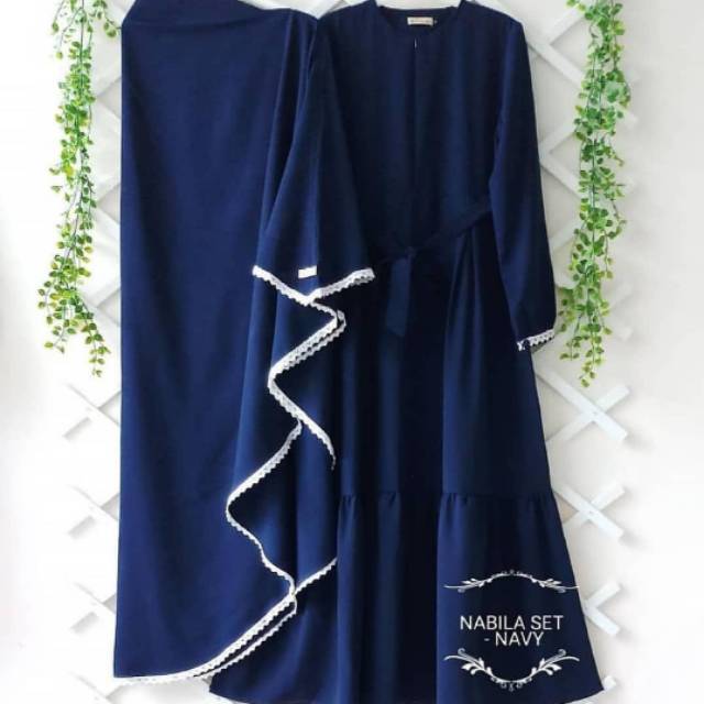 NABILA GAMIS SET/GAMIS TERBARU/HIJAB TERBARU/FASHION WANITA