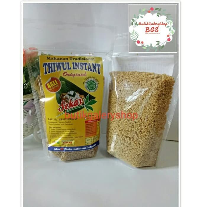 

Tiwul Instan Organik Original