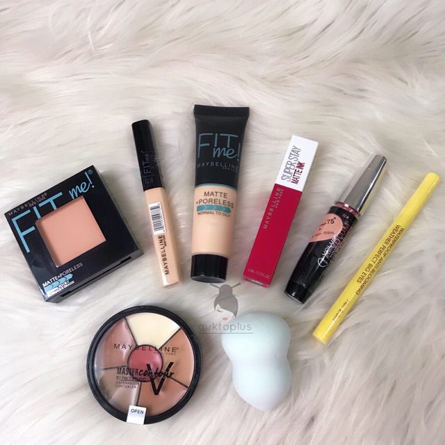 Maybelline 8in1 paket hemat makeup