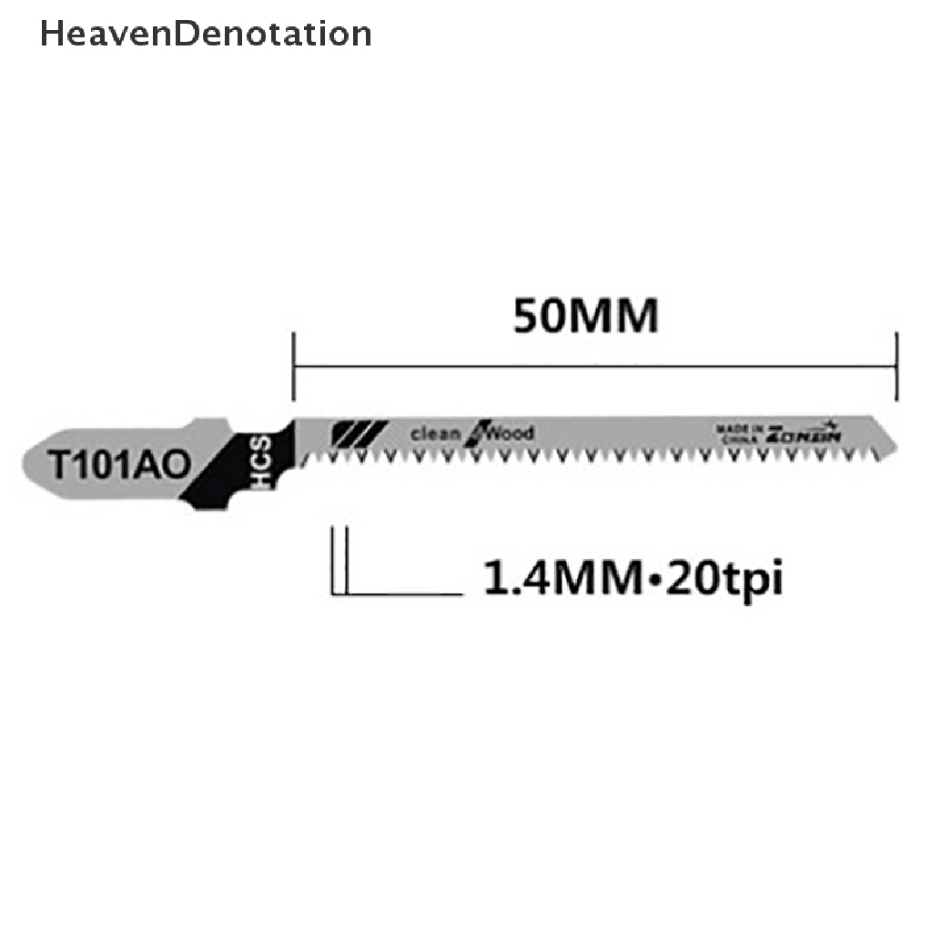 5 Pcs T101Ao Hcs T-Shank Jigsaw Blades Curve Cutting Tool Untuk Kayu Plastik Saw