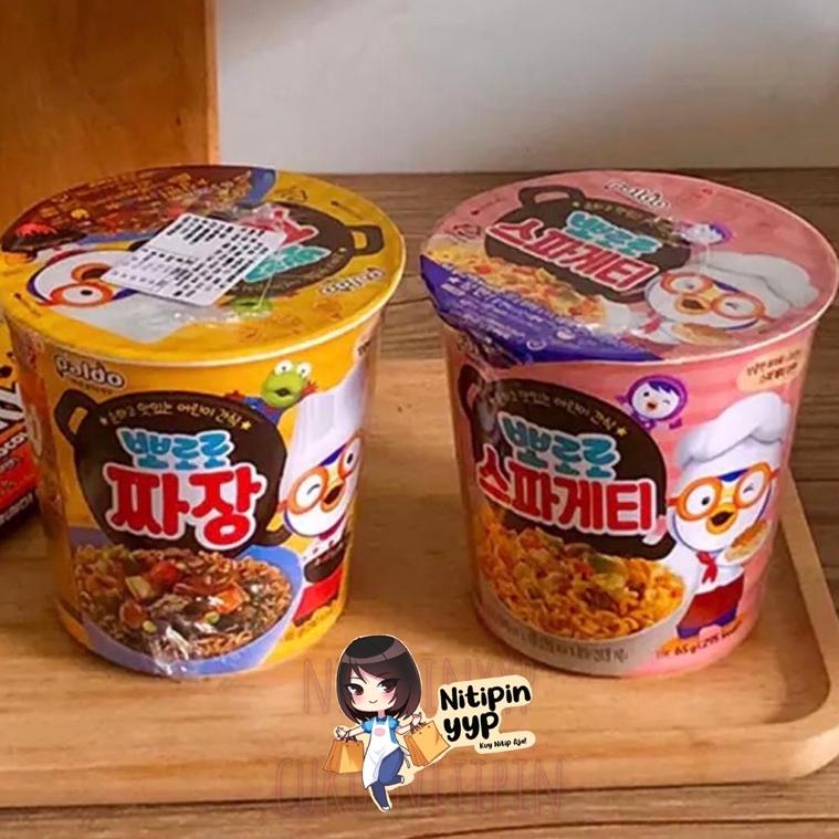 

Fitur utama [ASLI KOREA] Paldo Pororo Noodle Jjajang / Spaghetti - Mie Jajangmyun Mie Cup Anak (65gr) ...,,
