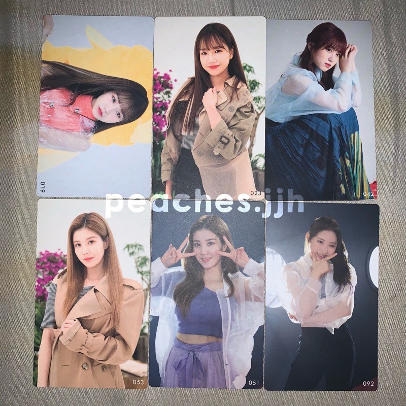 SHARING PC PHOTOCARD BUENOS AIRES IZONE IZ*ONE YURI NAKO EUNBI CHAEYEON