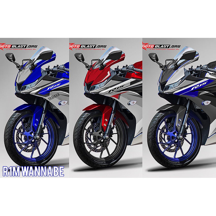 Decal Stiker R15 V3 Livery R1m Fullbody Shopee Indonesia