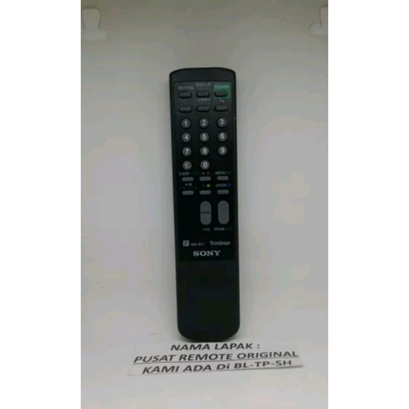 REMOTE REMOT TV SONY TRINITON ORIGINAL ASLI