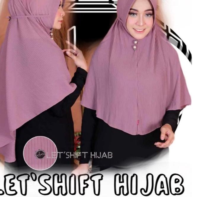 ➺ BERGO MARYAM PET PLISKET/BERGO MARIYAM PET PLISKET/HIJAB PLATED PED ✪