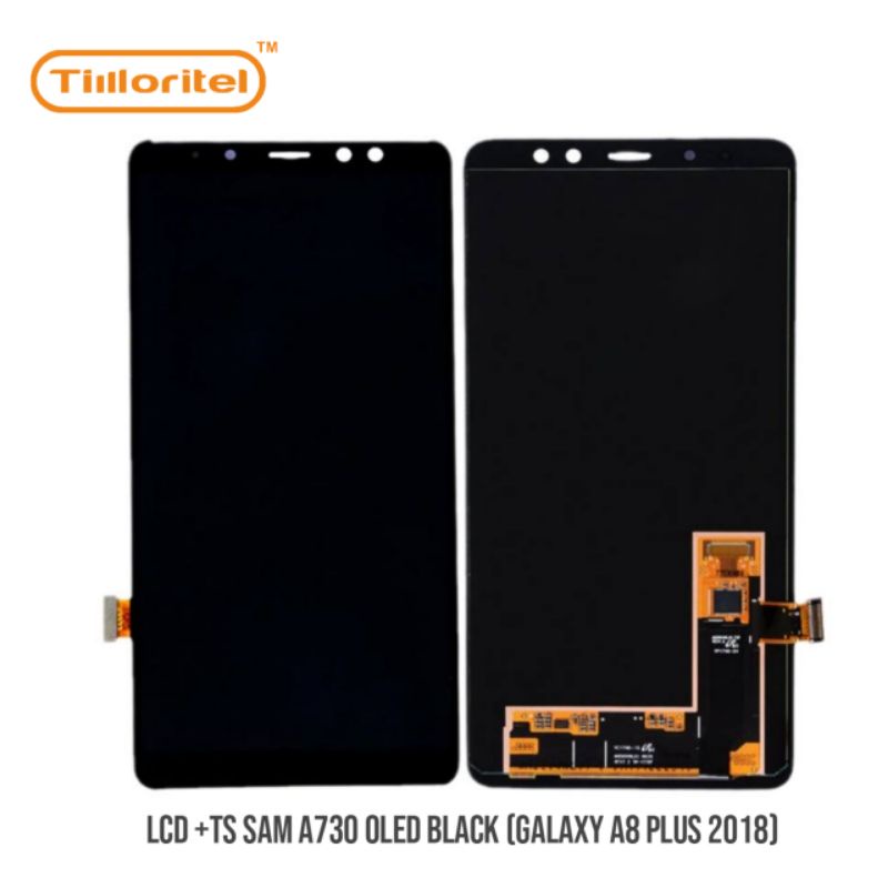 LCD + TS SAM A730 OLED BLACK (GALAXY A8 PLUS 2018)